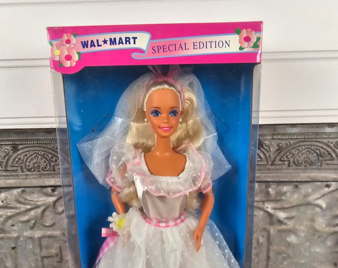 1994 Country Bride Barbie - Walmart Special Edition - NOS - #13614