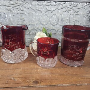 1904 Ruby Flash Glass (JAS) 1904 Ruby Flash Glass (JAS)