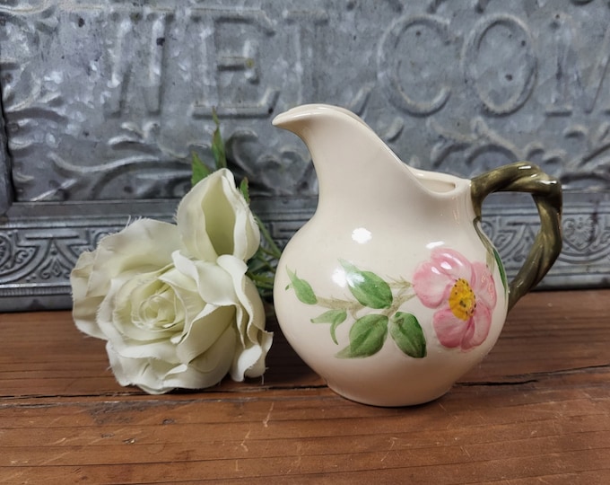 Franciscan Earthenware Creamer Desert Rose Pattern - Small Pitcher