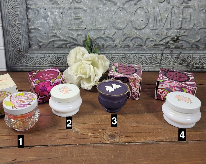 MCM Avon 0.66 oz Sachet Creme Jars and Boxes - 4 to Choose from