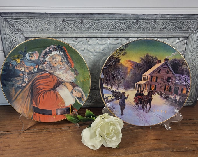 1980s Avon Christmas- 1987 ‘Magic that Santa Brings' OR 1988 ‘Home for the Holidays’