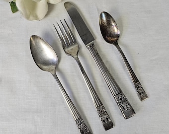 1936 Youth Place Setting | Coronation Community Plate Silverware by Oneida Silver