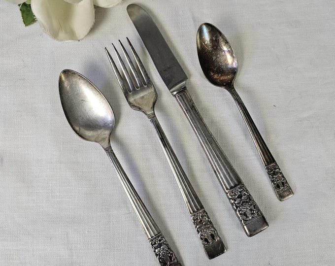 1936 Youth Place Setting | Coronation Community Plate Silverware by Oneida Silver