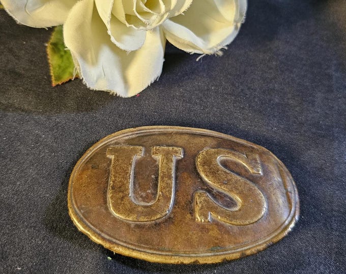 Authentic Civil War-era US Oval Belt Plate/Buckle | Union Infantryman