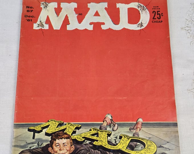 Vintage Mad Magazine No. 67 - December 1961 Fall Issue