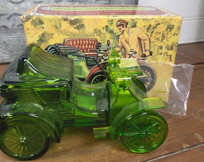 1970s Avon Haynes-Apperson 1902 Car AfterShave Decanters: Choose Tai Winds or Avon Blend 7