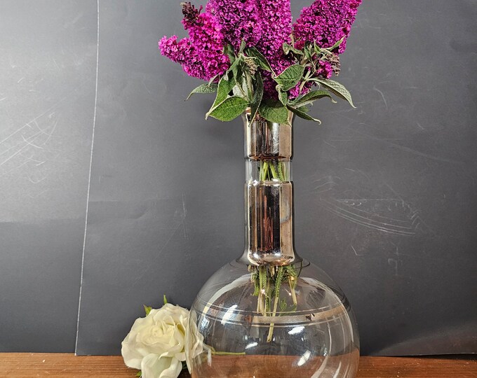Vintage Silver Plate Coffee Carafe or Decanter