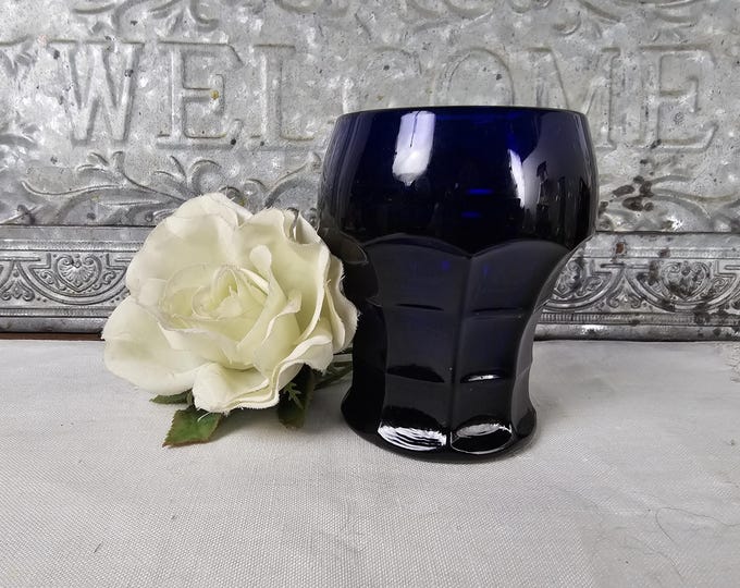 Caliente Cobalt Blue 8 oz. Tumbler by Imperial Glass-Ohio