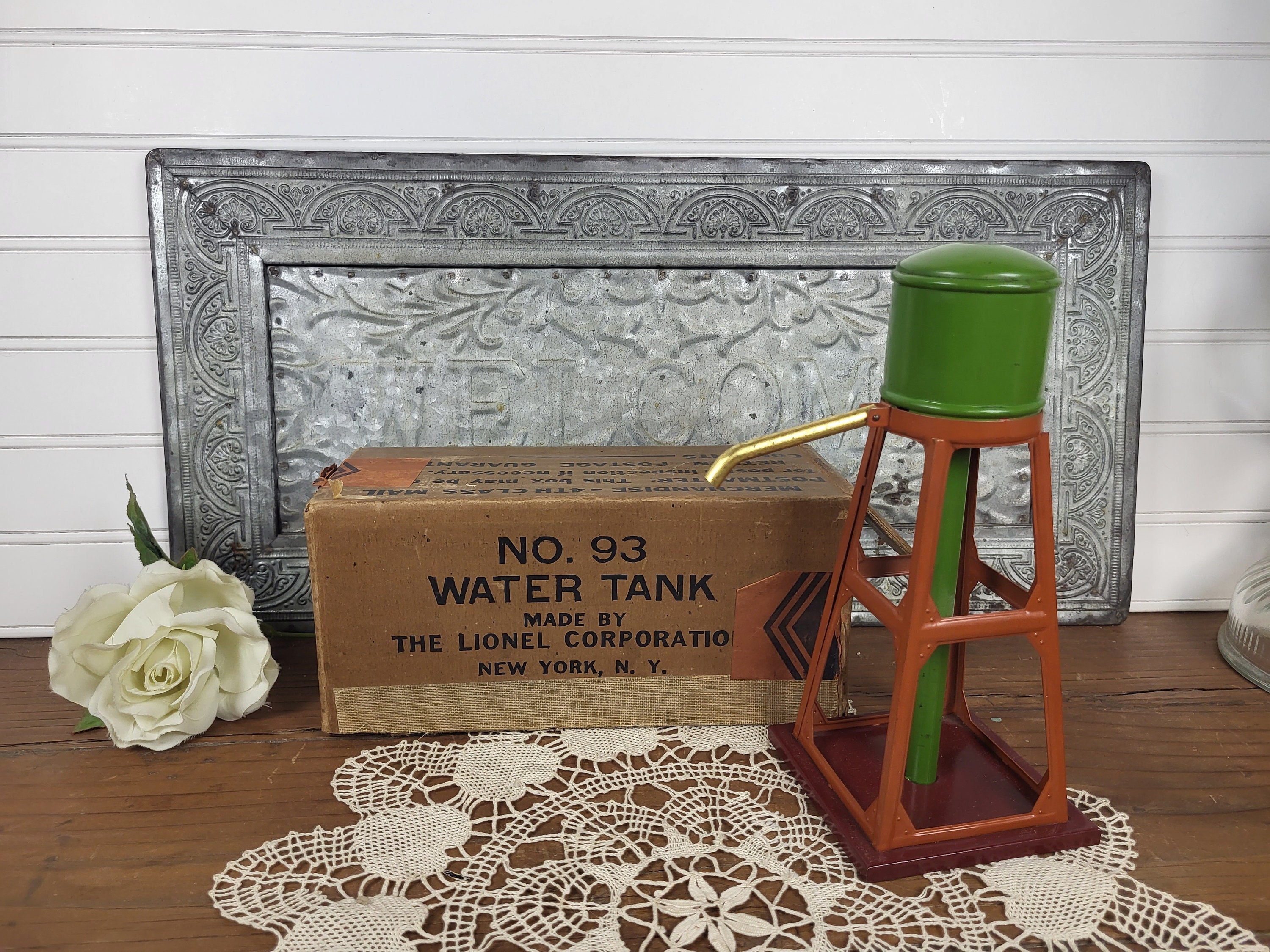 Pre-war No. 93 Toy Train Water Tank for Lionel Trains NOS - Etsy