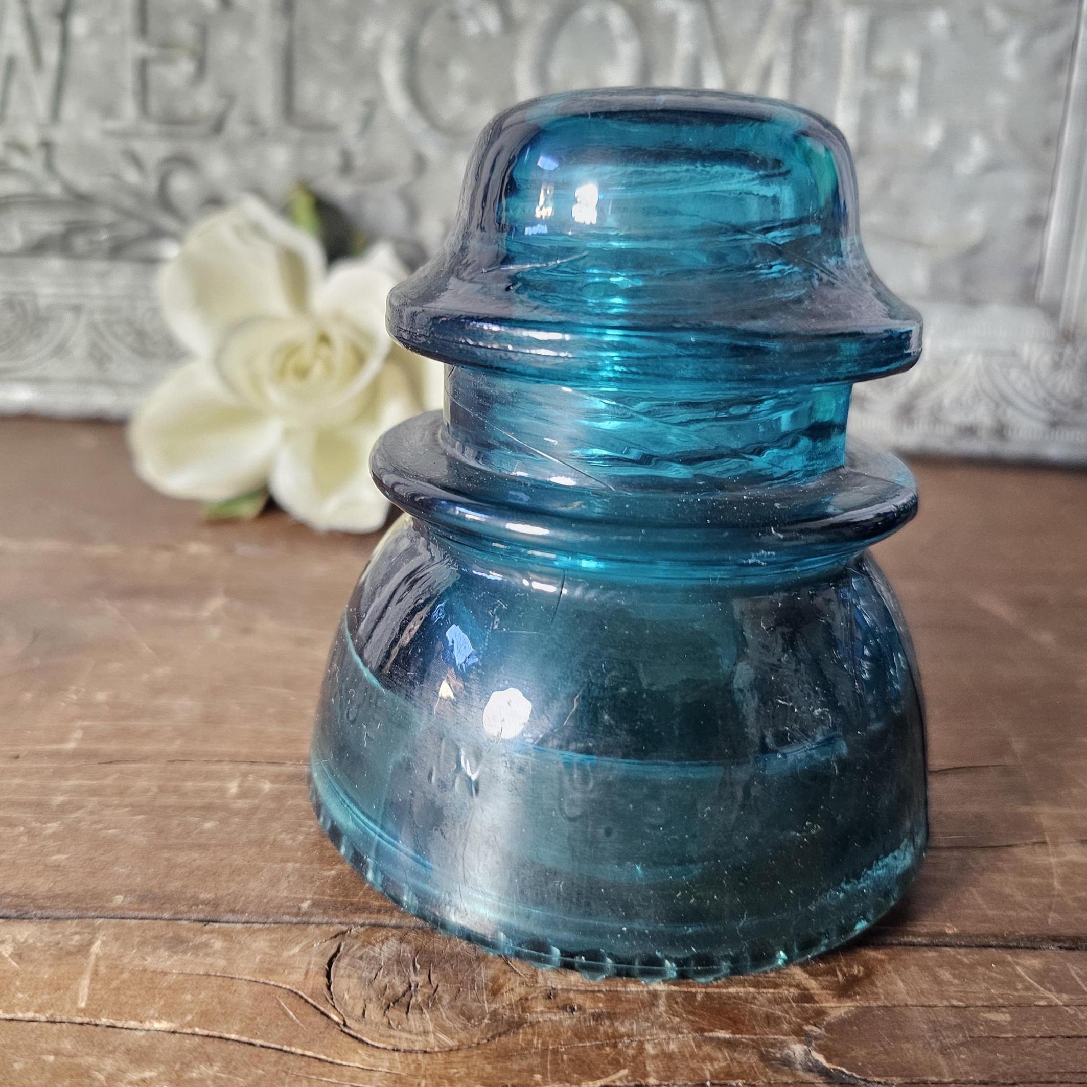 インスト　帯 1920s Blue Hemingray-42 CD154 Glass Insulator - Etsy