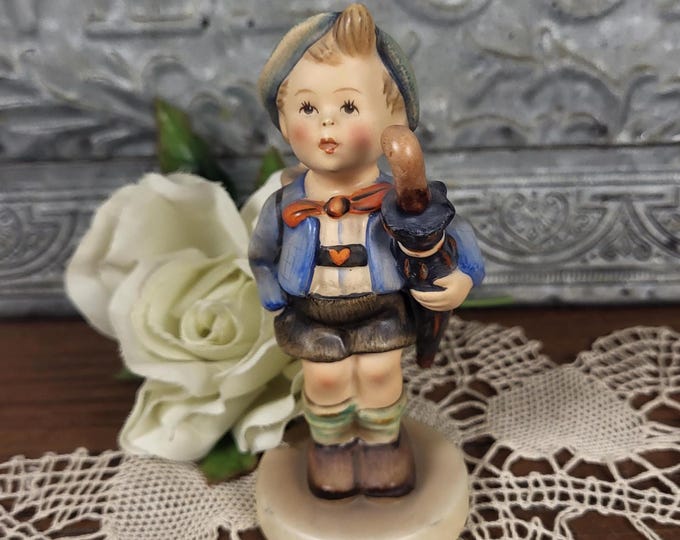 Vintage 1950s Hummel 198 - Home from the Market Boy Figure