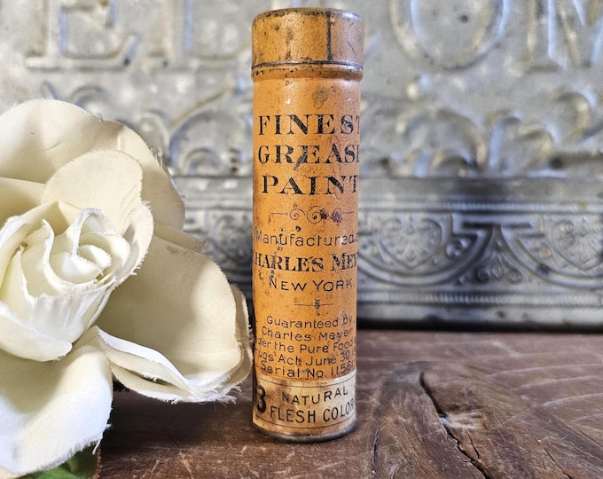 Early 1900s Charles Meyer Grease Paint Stick  | Theatrical Make Up