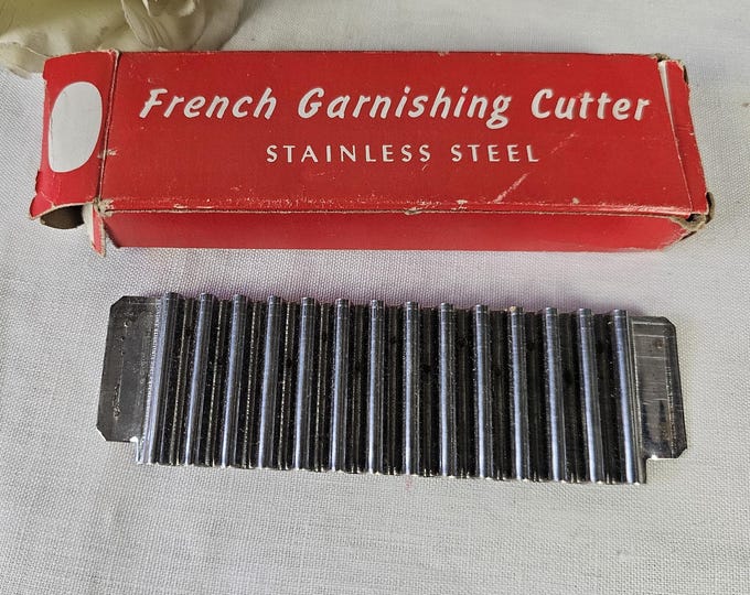 Vintage MCM French Garnishing Cutter | NOS