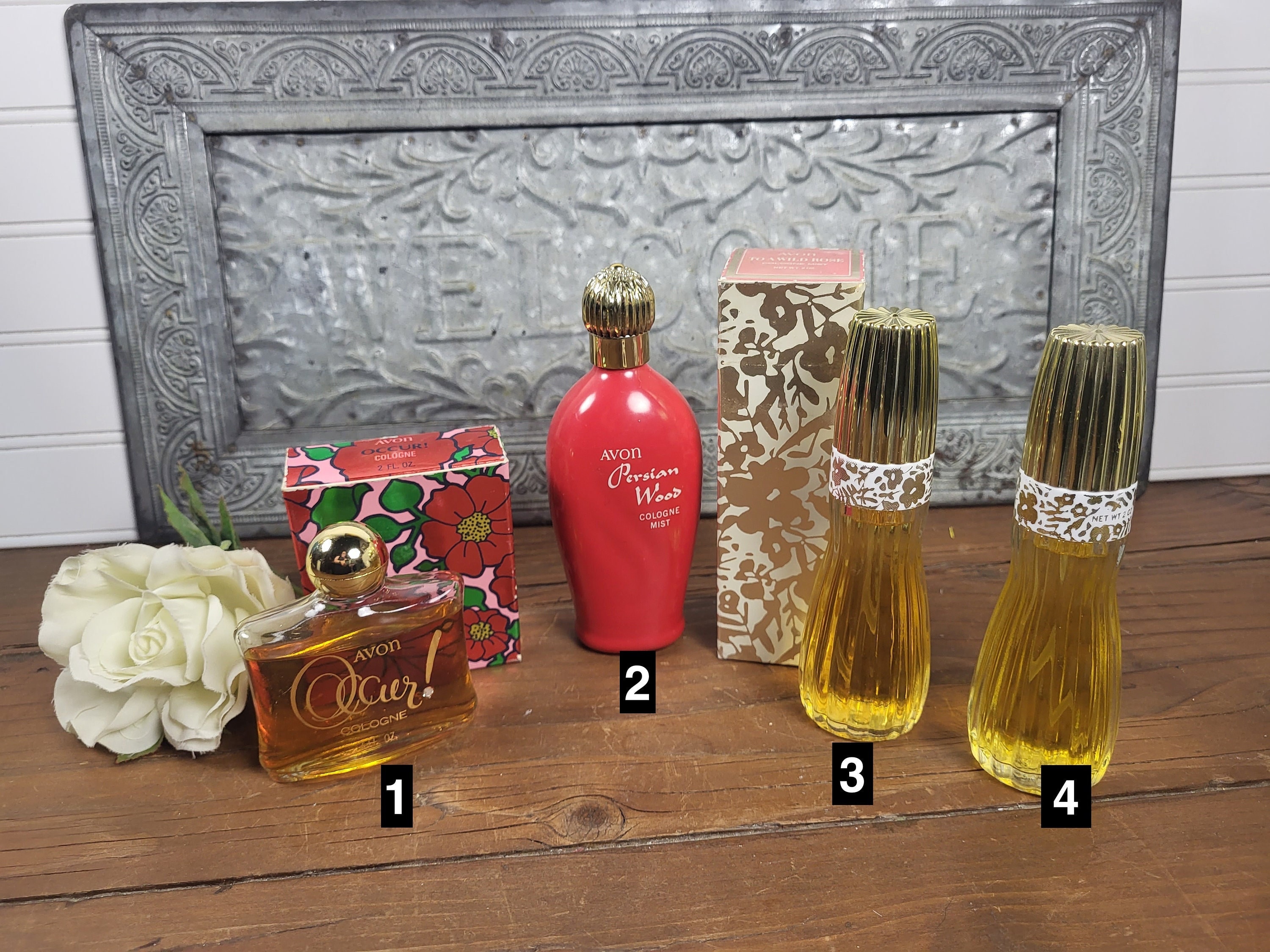 Fragrance Avon Old Cologne Bottles Avon Occur Perfume