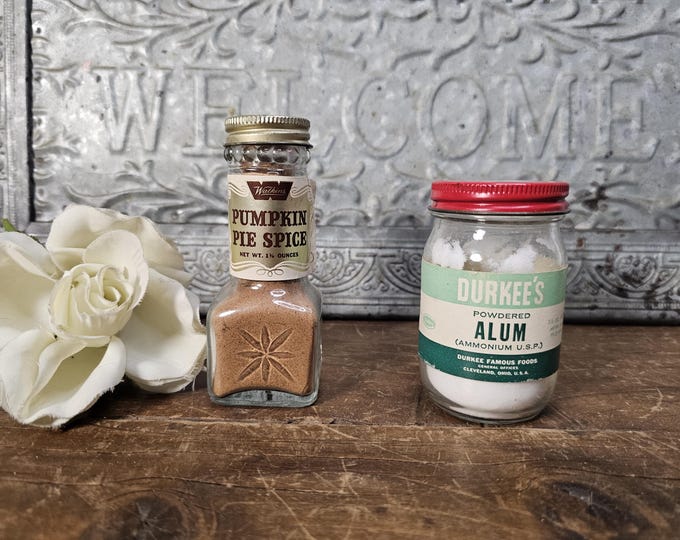 Vintage MCM Spice Jars | Choose from Watkins or Durkees