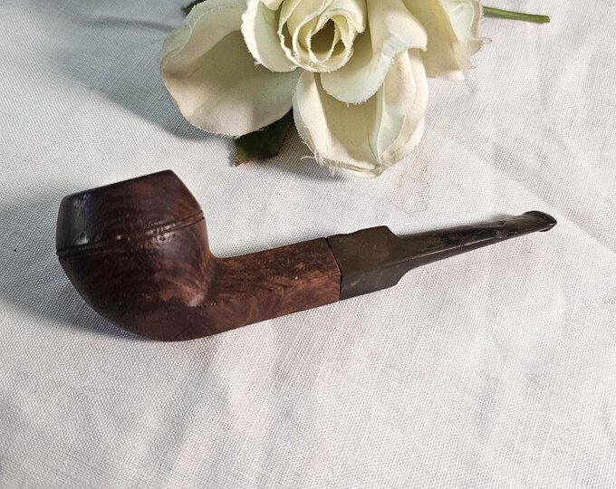 1960s Comoy’s Second - Sunrise Tawny Grain Vintage Briar #4 Estate Pipe