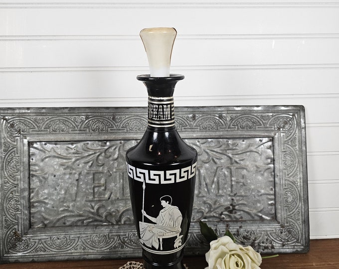 1958 Royal Emperor Jim Beam Decanter: 2 Black & White Bottles available