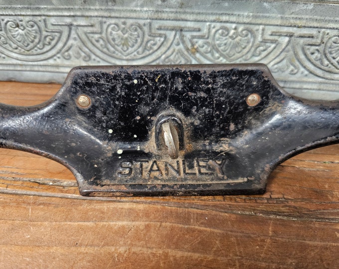 Antique 1920s Stanley No. 80 Cabinet Scraper - No Blade