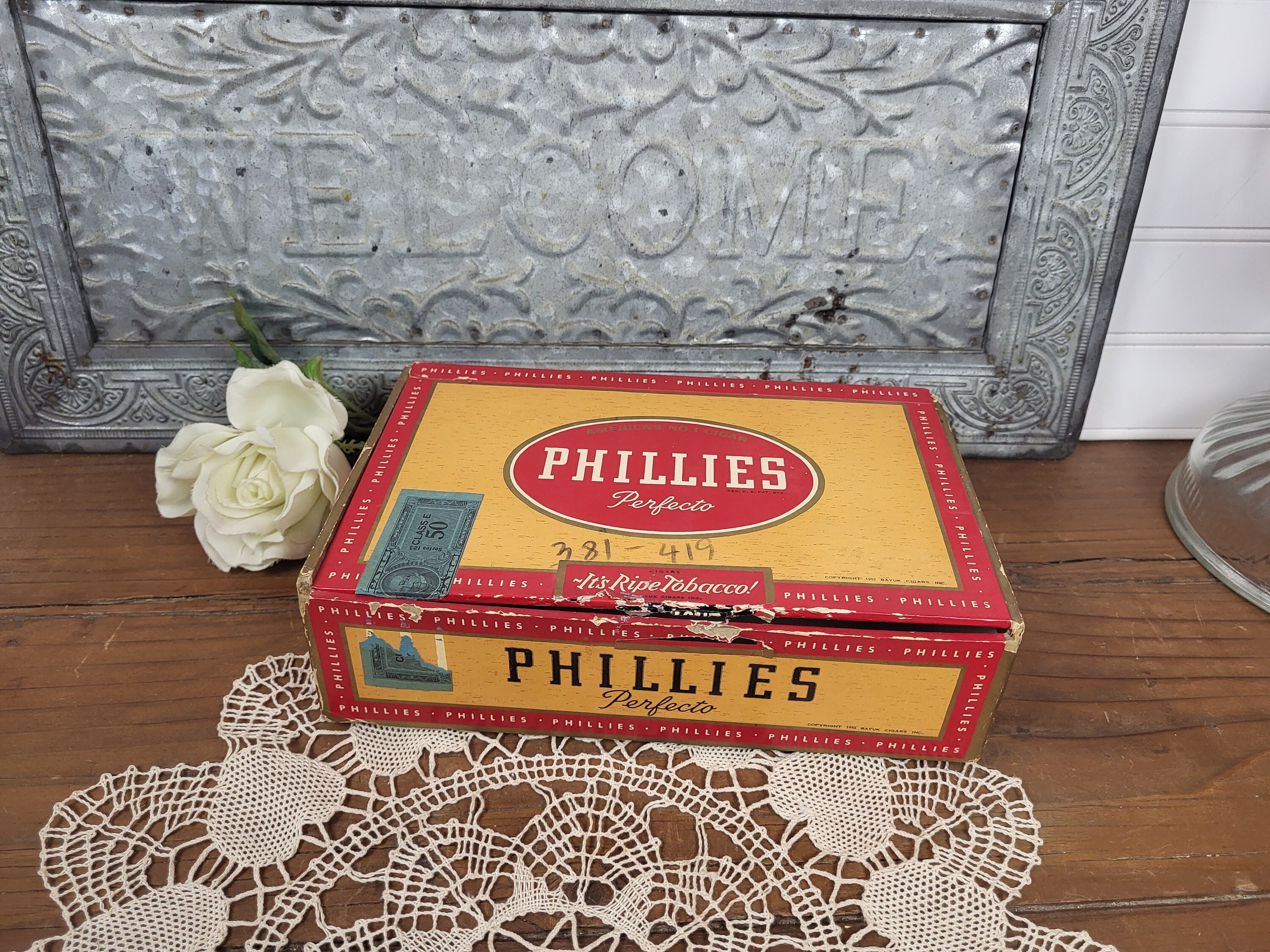 Bayuk Cigar Box - Etsy