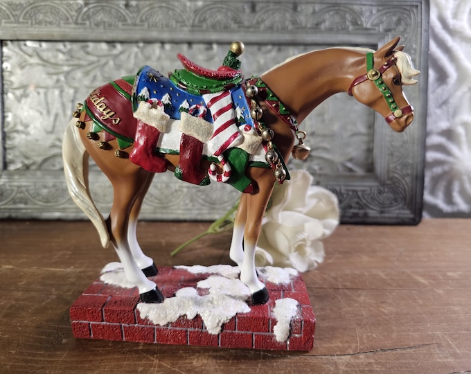 Retired Trail of Painted Ponies No. 12217 Happy Holidays Pony #2E/6339