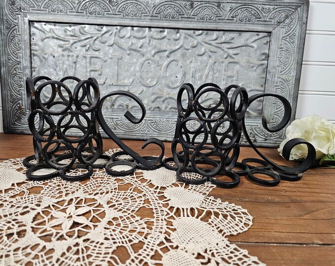 MCM Metal Ring Wall Art - Set of 2