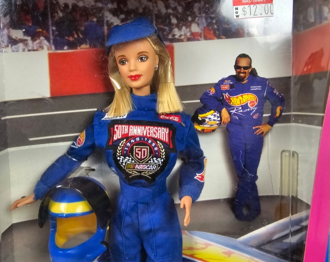 1998 50th Anniversary Nascar Collector Edition Barbie - NOS - #20442
