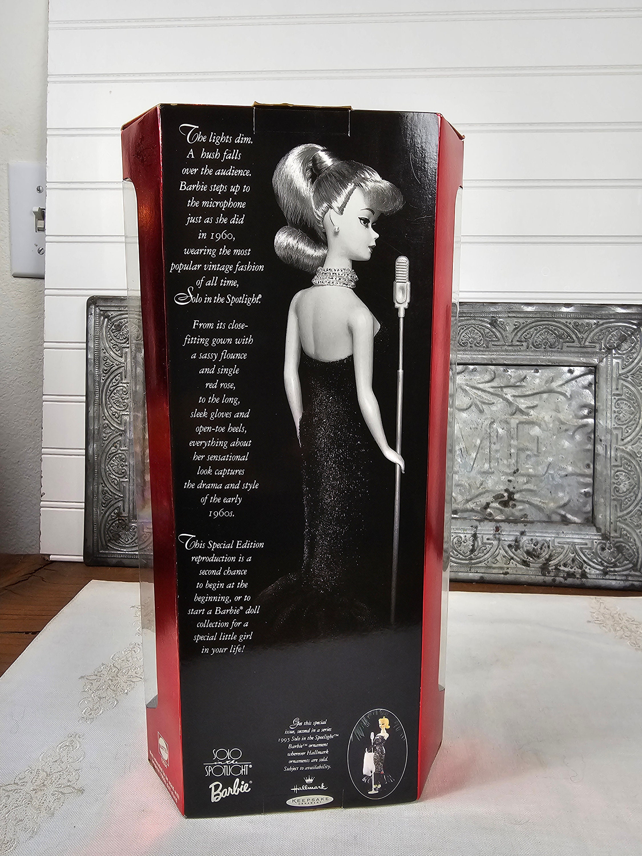 1995 Solo in the Spotlight Barbie Original 1960 Fashion Doll Special Edition Reproduction NOS 13534 Etsy