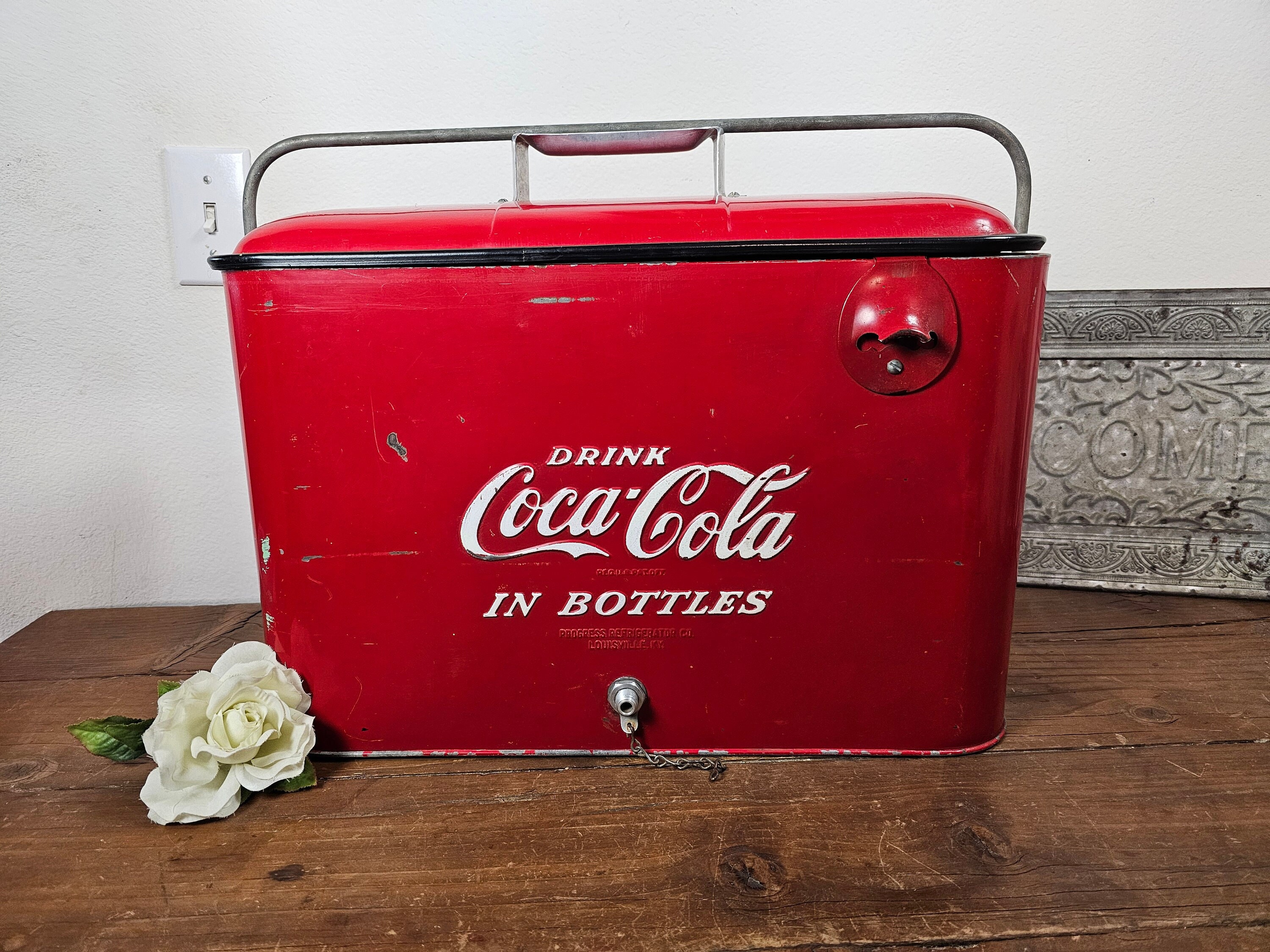 Vintage coke cooler - Etsy 日本