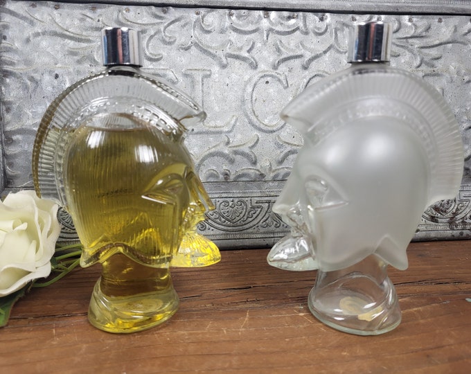 Avon Warrior Tribute to Men Decanters - Choose from 2 - Vintage 1970s Avon