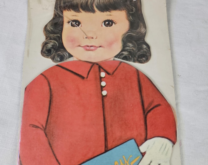 HFT 1960s Nancy Dress-A-Doll Storybook by Lowe, #3944, | NOS in Original Packaging