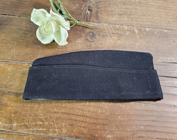 1950s Wool US Military Wool Garrison Cap