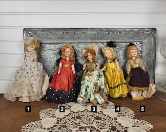 MCM Sleepy Eyed Dolls - 5 to choose from