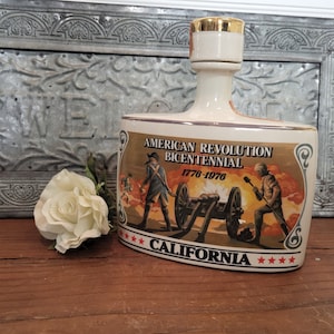 1976 Bicentennial Bourbon Decanter - Early Times Distillery Co, California Limited Edition