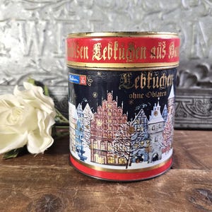 Vintage Bahlsen Tin - Etsy