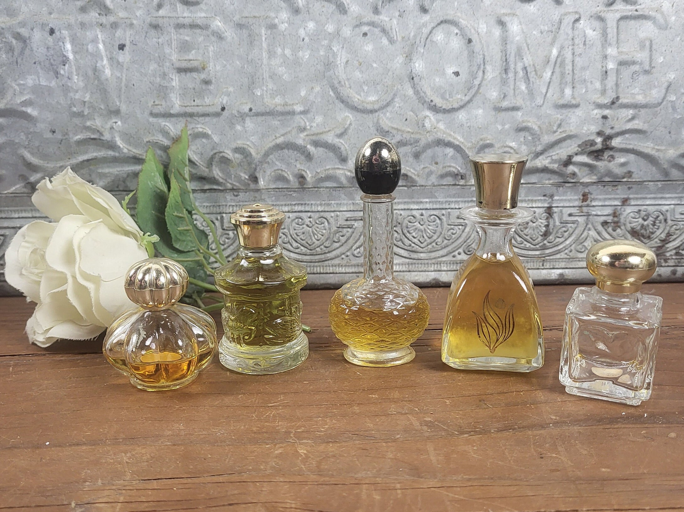 Vintage Avon MCM Perfume Bottles - Set of 5 - 1960s and 1970s - Etsy