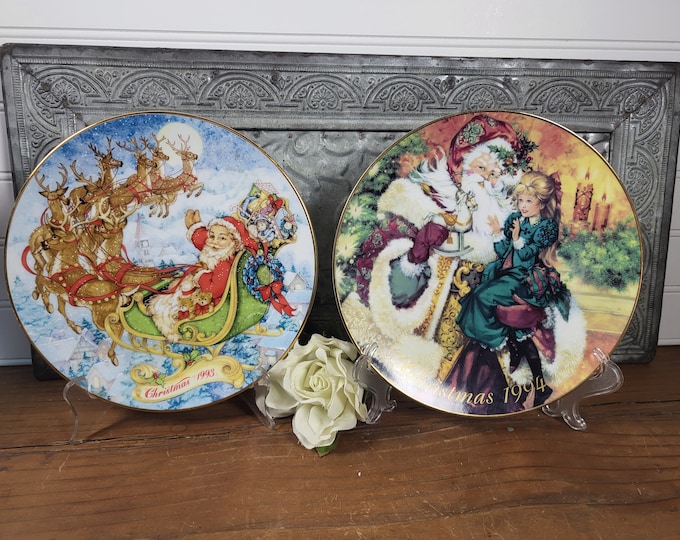 1990s Avon Holiday Plate- 1994 ‘Wonder of Xmas’