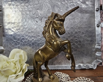 Vintage MCM Rearing Unicorn Figure
