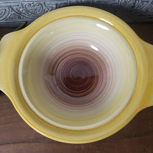Rare Vernon Kilns Bowls - Hand Painted Blend No. 1 -1938