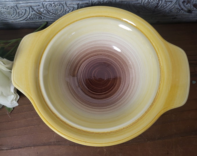 Rare Vernon Kilns Bowls - Hand Painted Blend No. 1 -1938