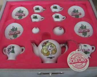 barbie dinnerware set