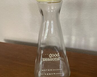 Vintage Salad Dressing Bottle, 1970's Good Seasons Salad Cruet Mixing Bottle,  Mid Century Decor, Vintage, 1970's Kitchen - Etsy