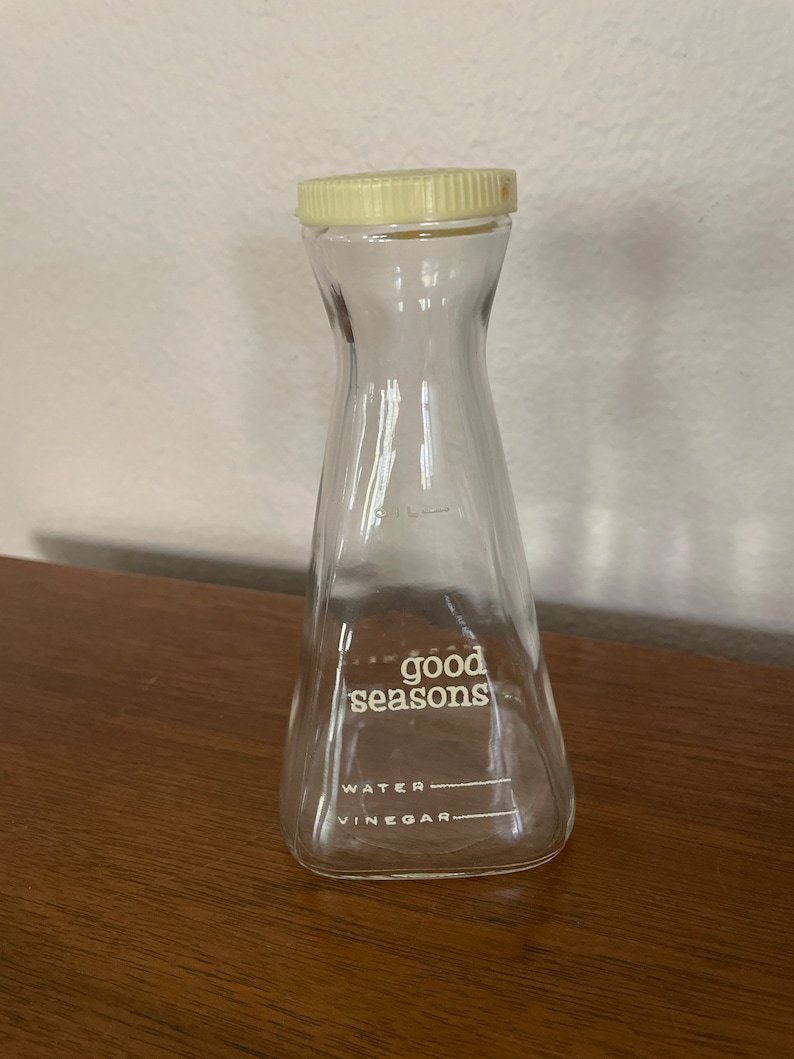 Vintage Salad Dressing Bottle 1970's Good Seasons Salad Etsy