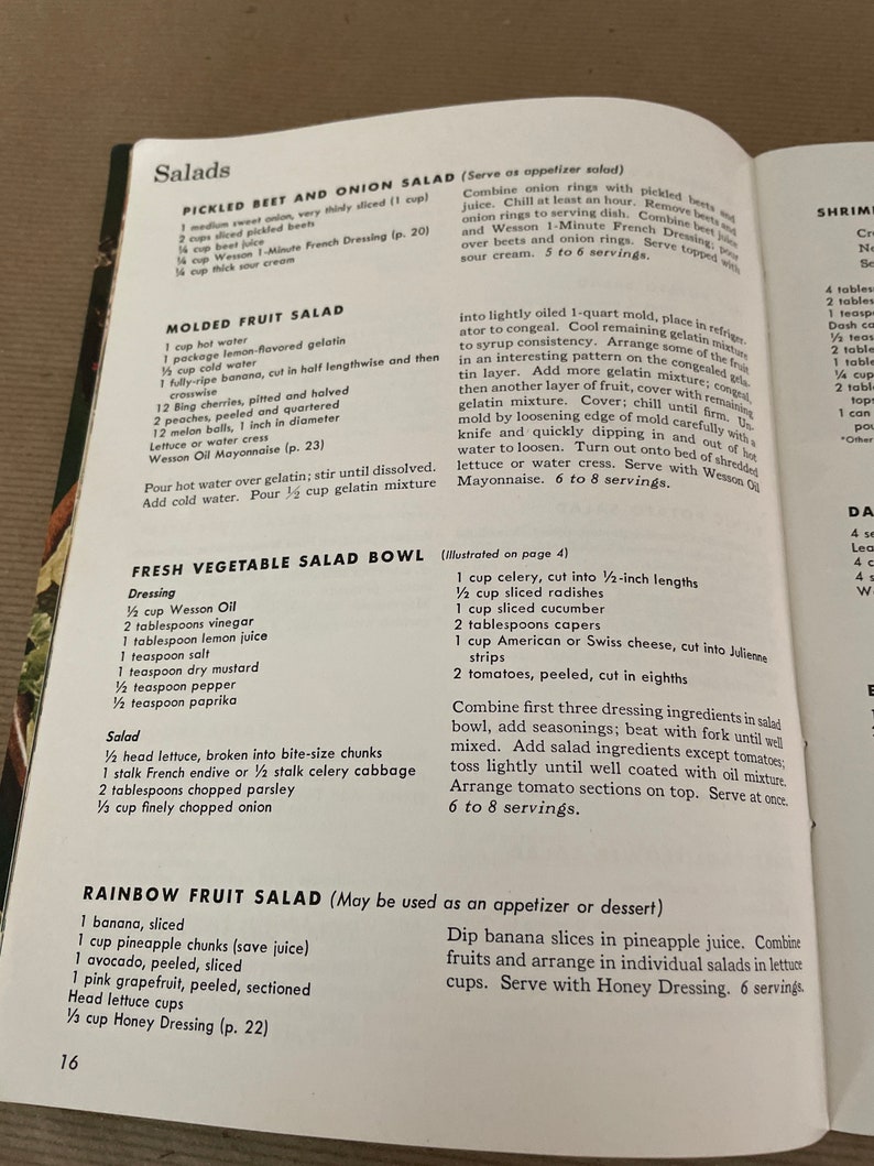 Vintage Recipe Booklets 1950's 1960's Quicker Ways Etsy