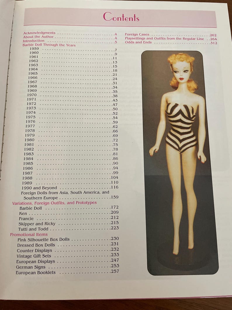 Vintage Barbie Reference Book, 2003 Barbie the First 30 Years ...