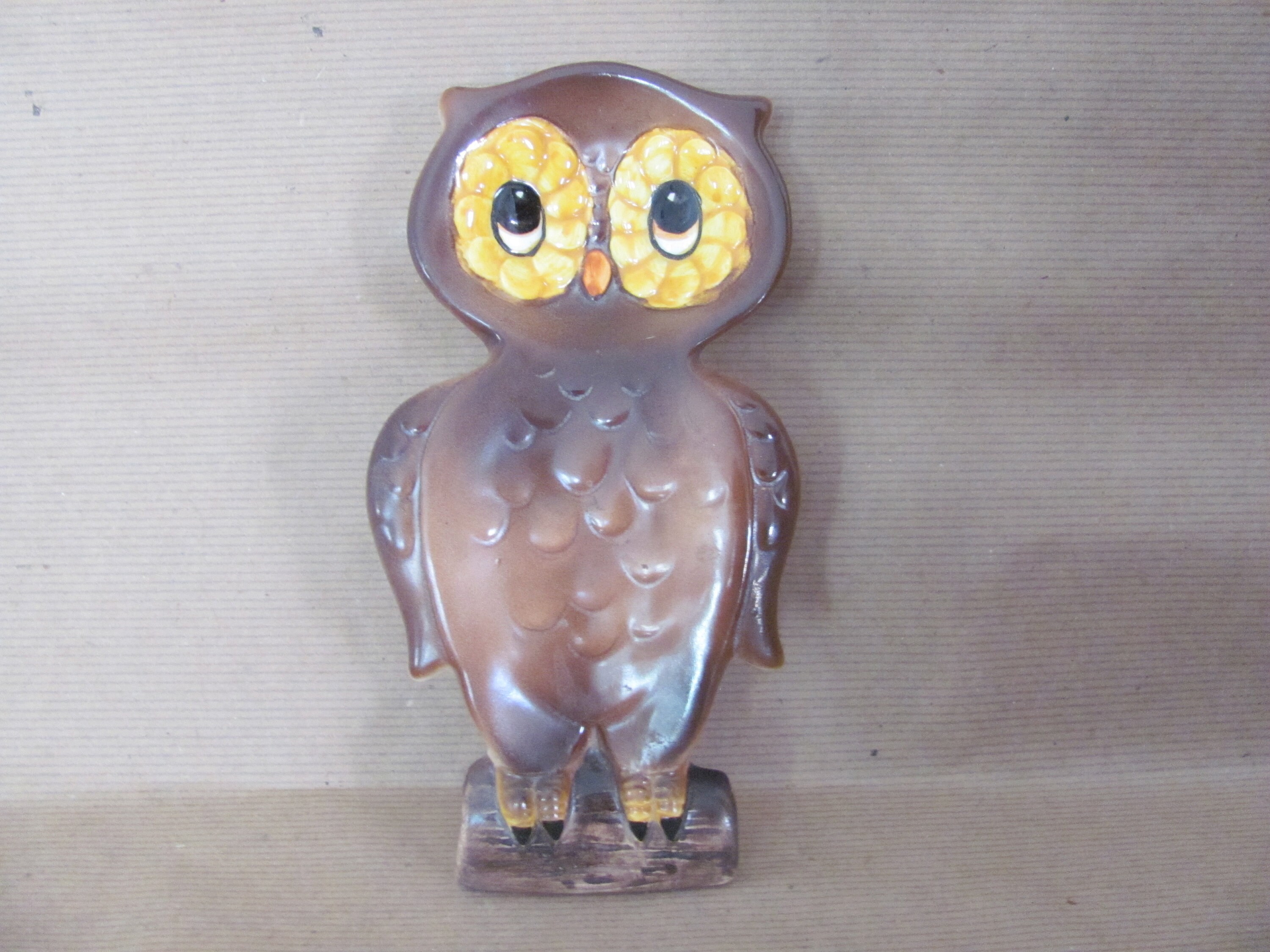 Vintage Owl Spoon Rest 1970's Lorrie Design Ceramic Owl Etsy