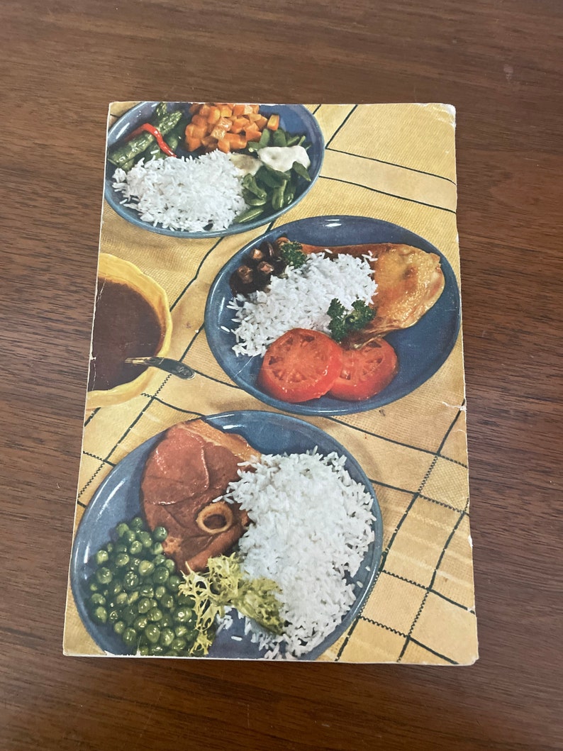 Vintage Rice Recipe Booklet: 1930s Southern Cooking - Etsy
