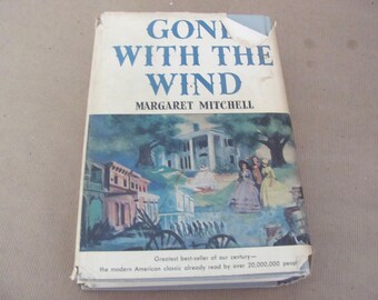 Vintage Gone With the Wind Book, 1960's Gone With the Wind