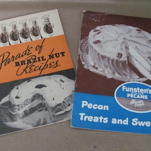 Vintage Nut Recipe Booklets: 1950s Brazil Nut & Pecan Treats
