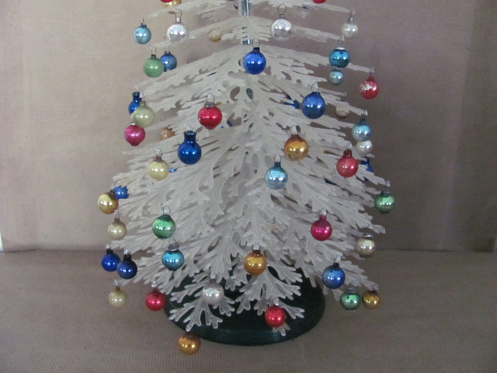 Vintage Plastic Christmas Tree 