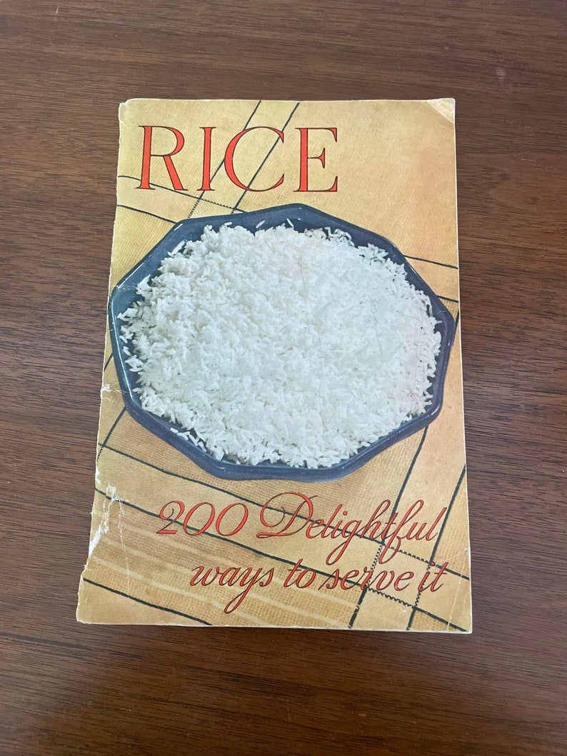 Vintage Rice Recipe Booklet: 1930s Southern Cooking - Etsy